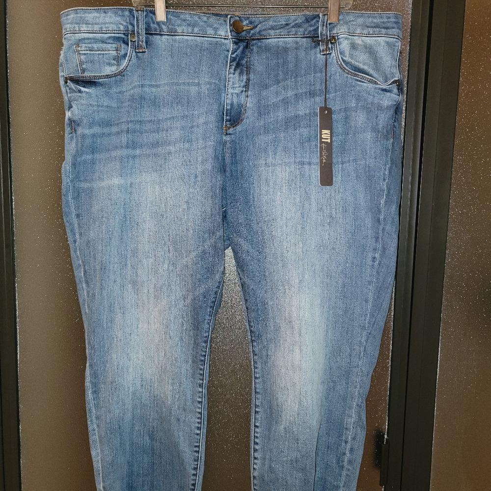NWT Kut Reese Denim Jeans Wms 20W